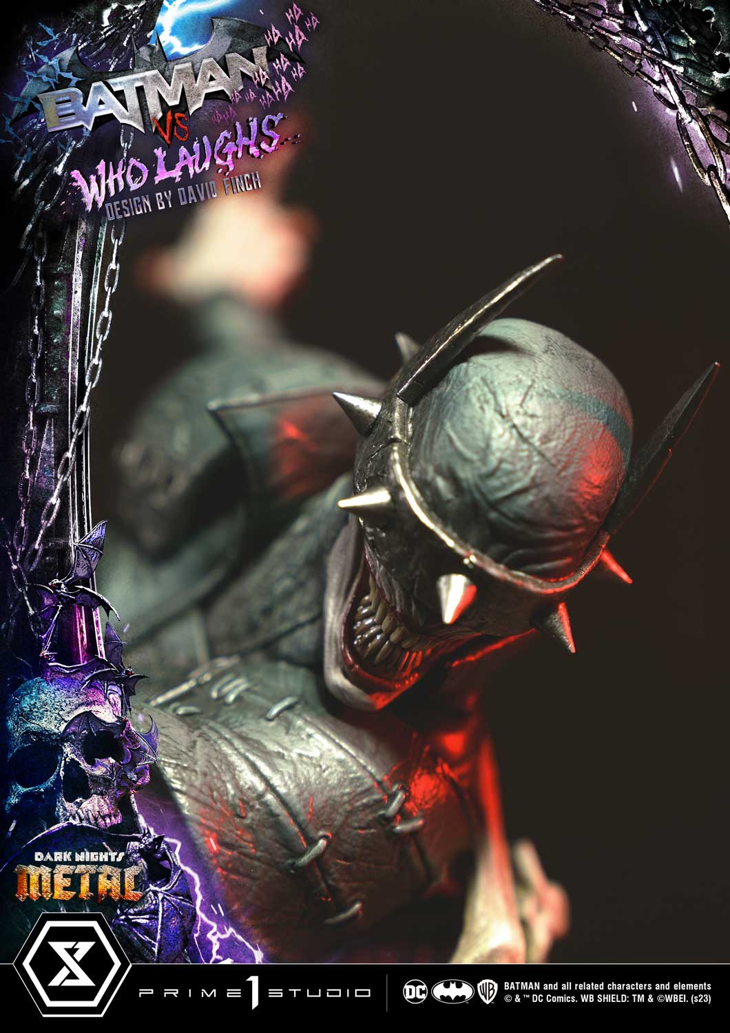 112025 - Batman - Batman VS Batman Qui Rit - Statuette Prime 1 Studio