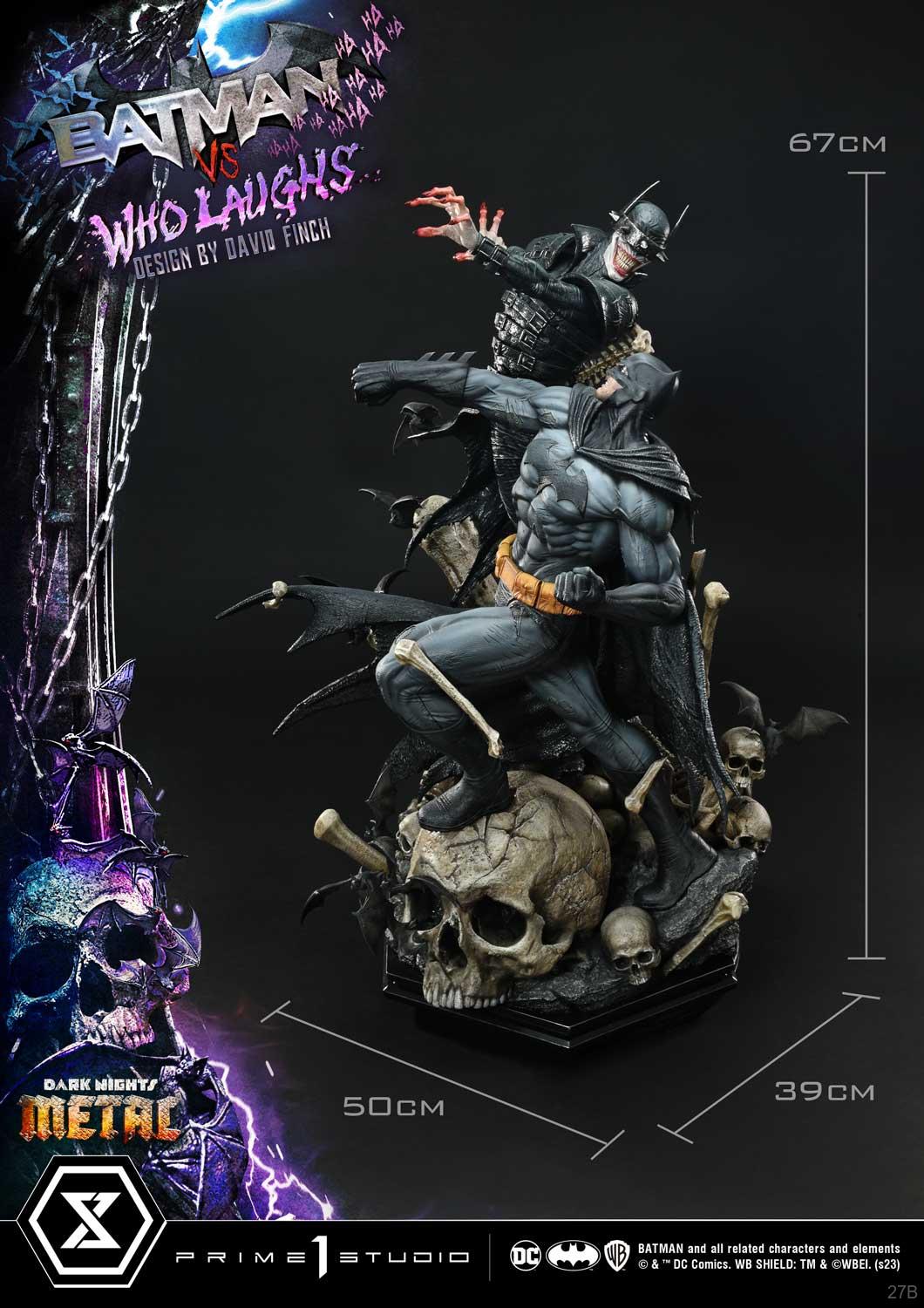 112025 - Batman - Batman VS Batman Qui Rit - Statuette Prime 1 Studio