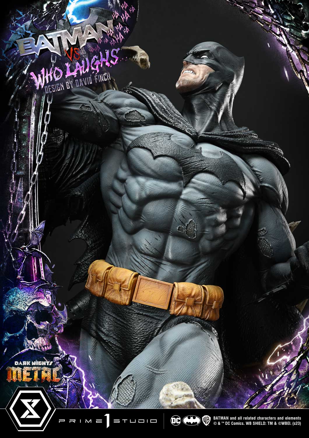 112025 - Batman - Batman VS Batman Qui Rit - Statuette Prime 1 Studio