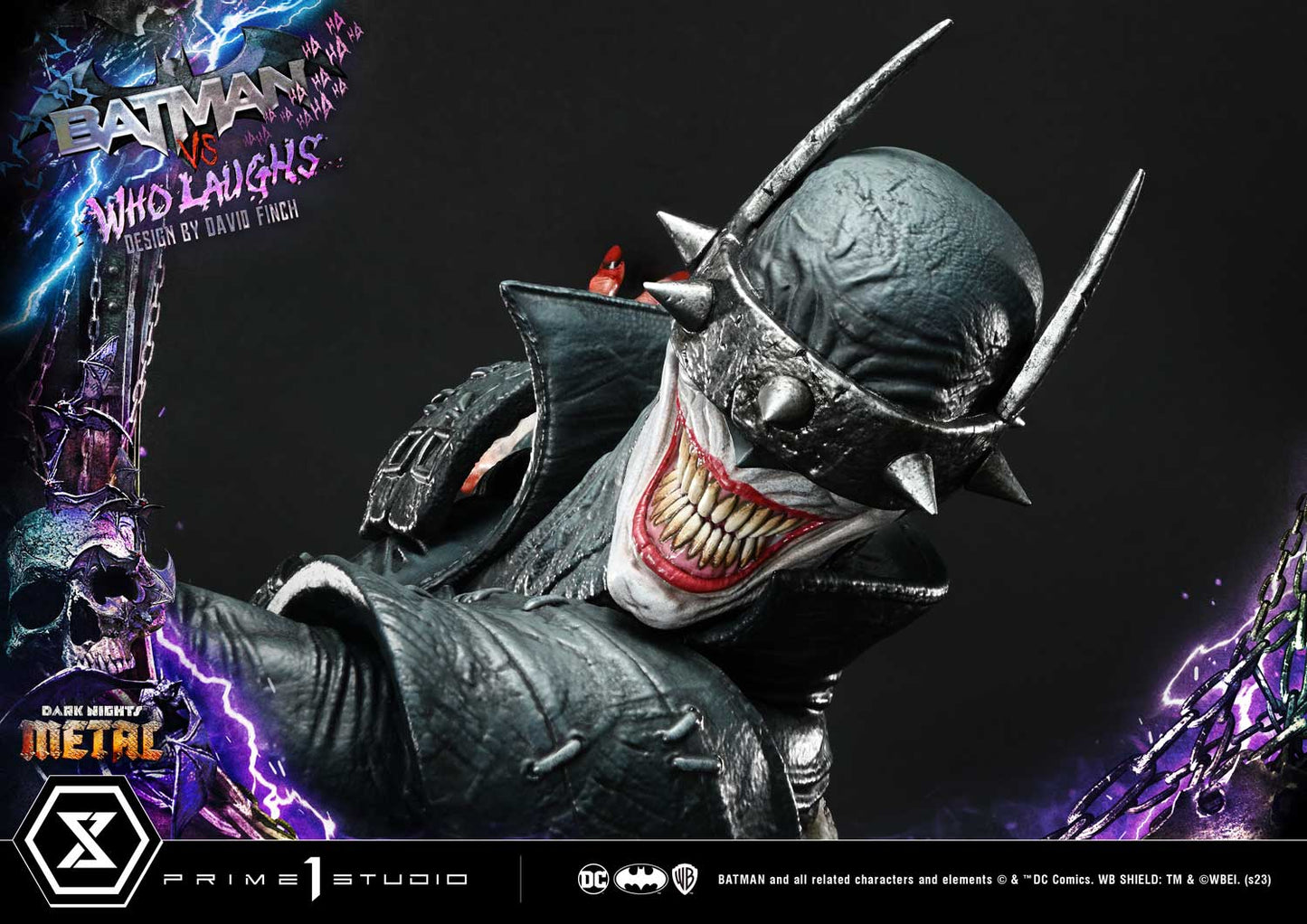 112025 - Batman - Batman VS Batman Qui Rit - Statuette Prime 1 Studio