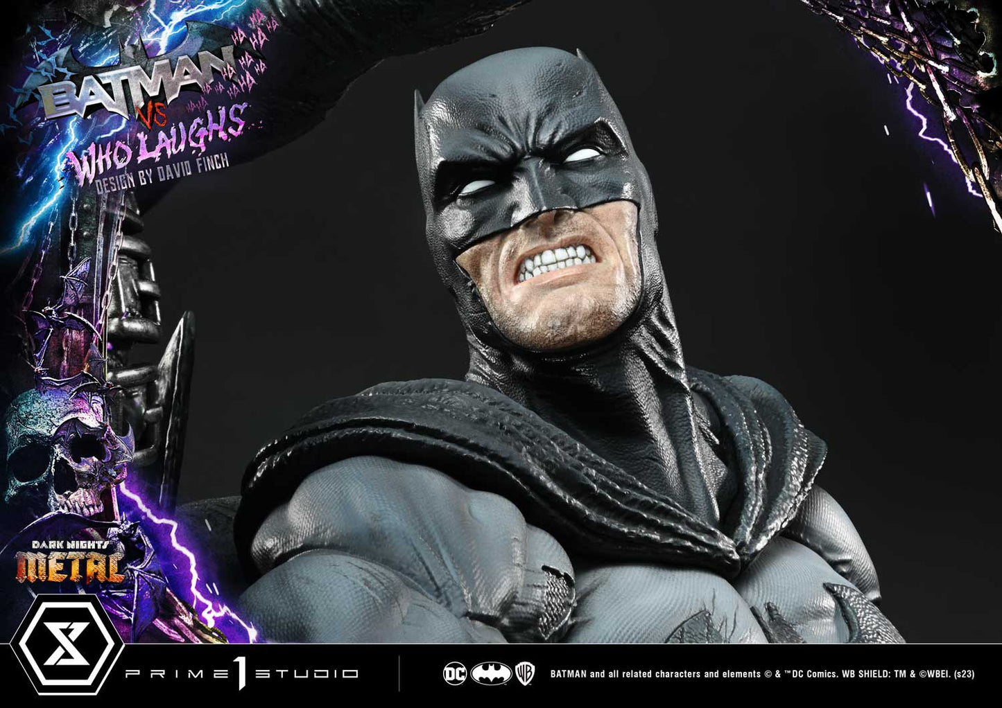 112025 - Batman - Batman VS Batman Qui Rit - Statuette Prime 1 Studio
