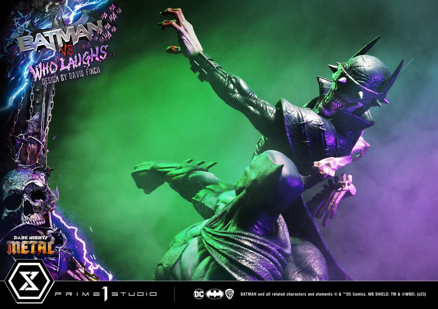 112025 - Batman - Batman VS Batman Qui Rit - Statuette Prime 1 Studio