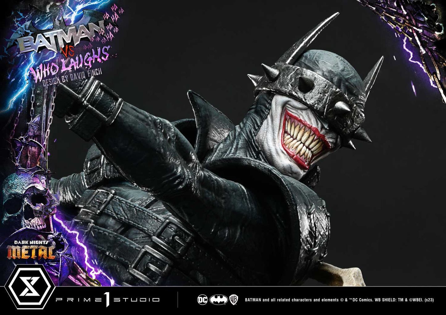 112025 - Batman - Batman VS Batman Qui Rit - Statuette Prime 1 Studio