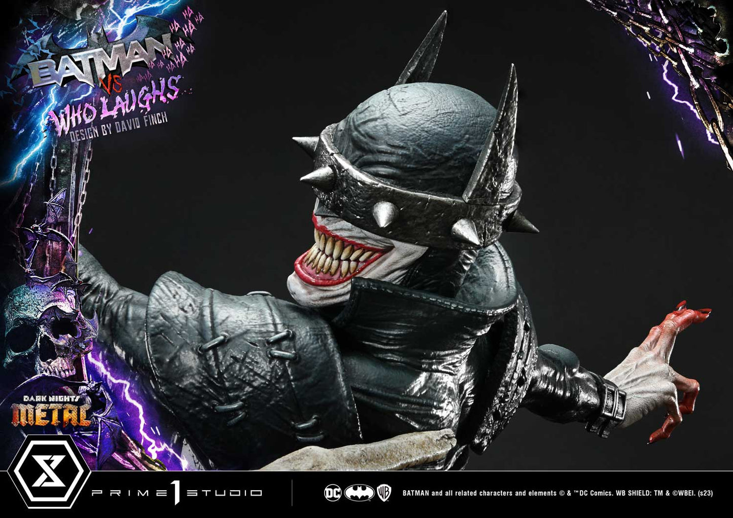 112025 - Batman - Batman VS Batman Qui Rit - Statuette Prime 1 Studio
