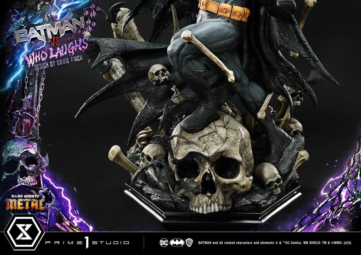 112025 - Batman - Batman VS Batman Qui Rit - Statuette Prime 1 Studio