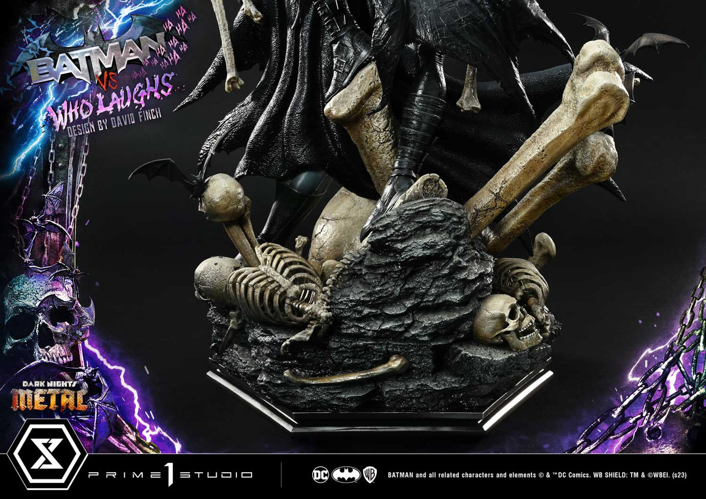 112025 - Batman - Batman VS Batman Qui Rit - Statuette Prime 1 Studio