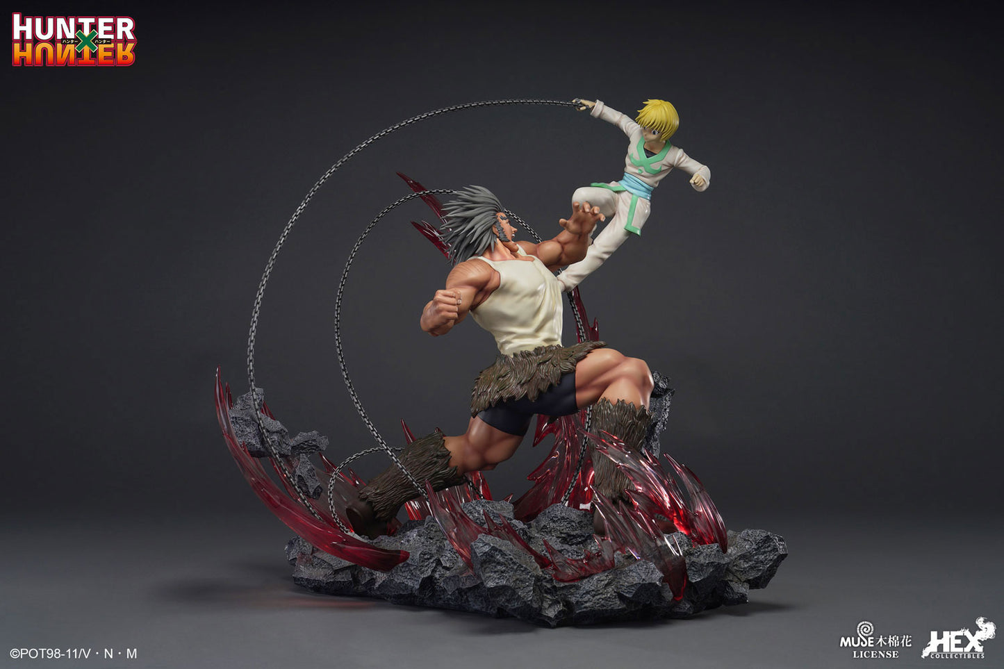 092025 - Hunter x Hunter - Kurapika VS Uvogin - Statuette Hex Collectible