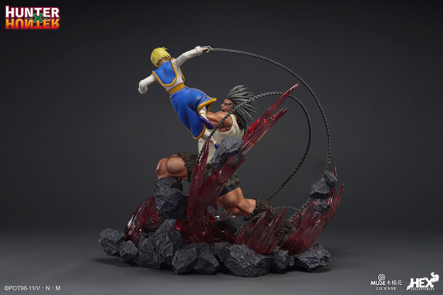 092025 - Hunter x Hunter - Kurapika VS Uvogin - Statuette Hex Collectible