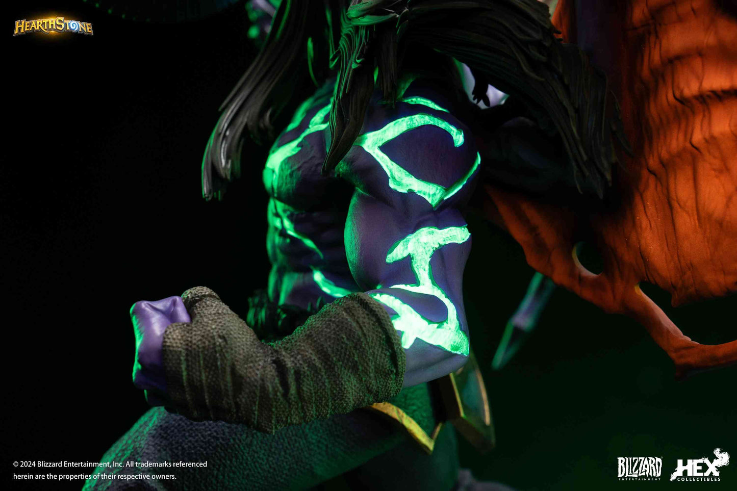 082025 - Hearthstone - Illidan Stormrage - Statuette Hex Collectible