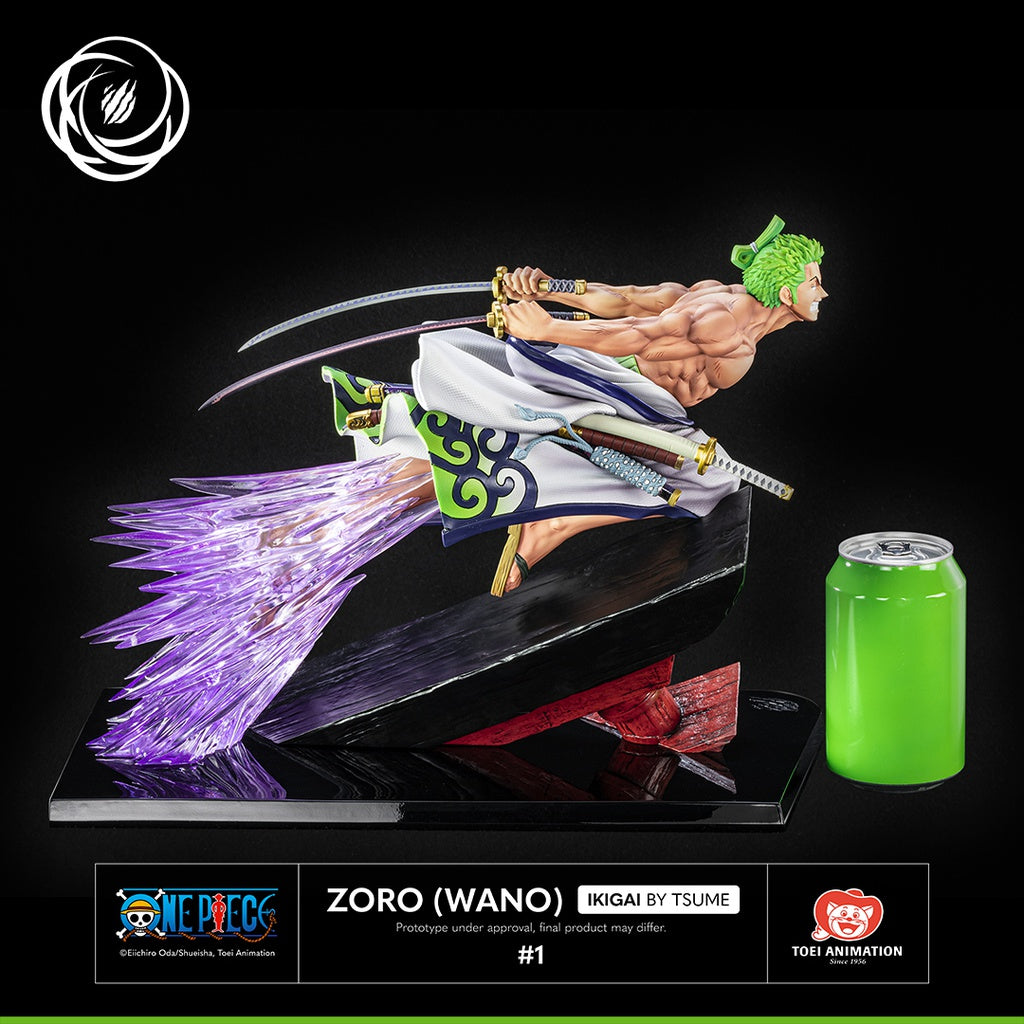Sur Commande - One Piece - Zoro Wano (Ikigai) - Statuette Tsume