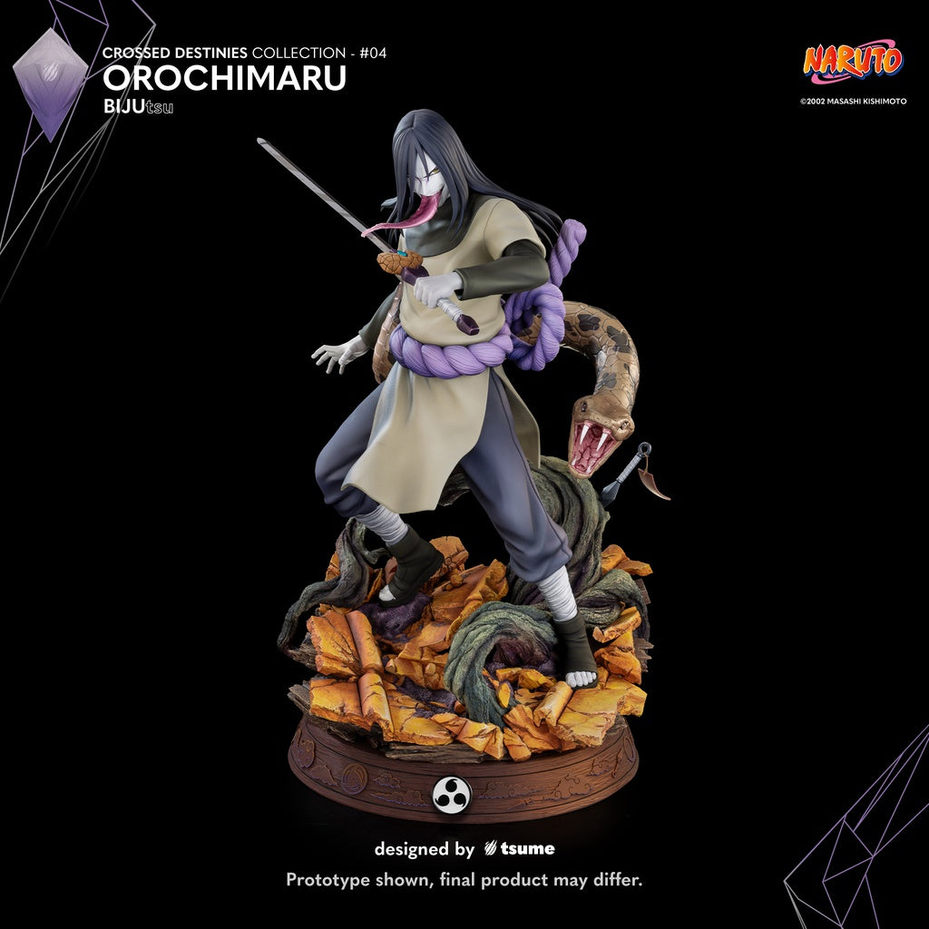122025 - Naruto - Orichimaru - Statuette Tsume
