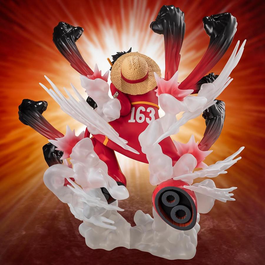 One Piece - Luffy Gum-Gum Hawk Gatling - Statuette Tamashii Nation