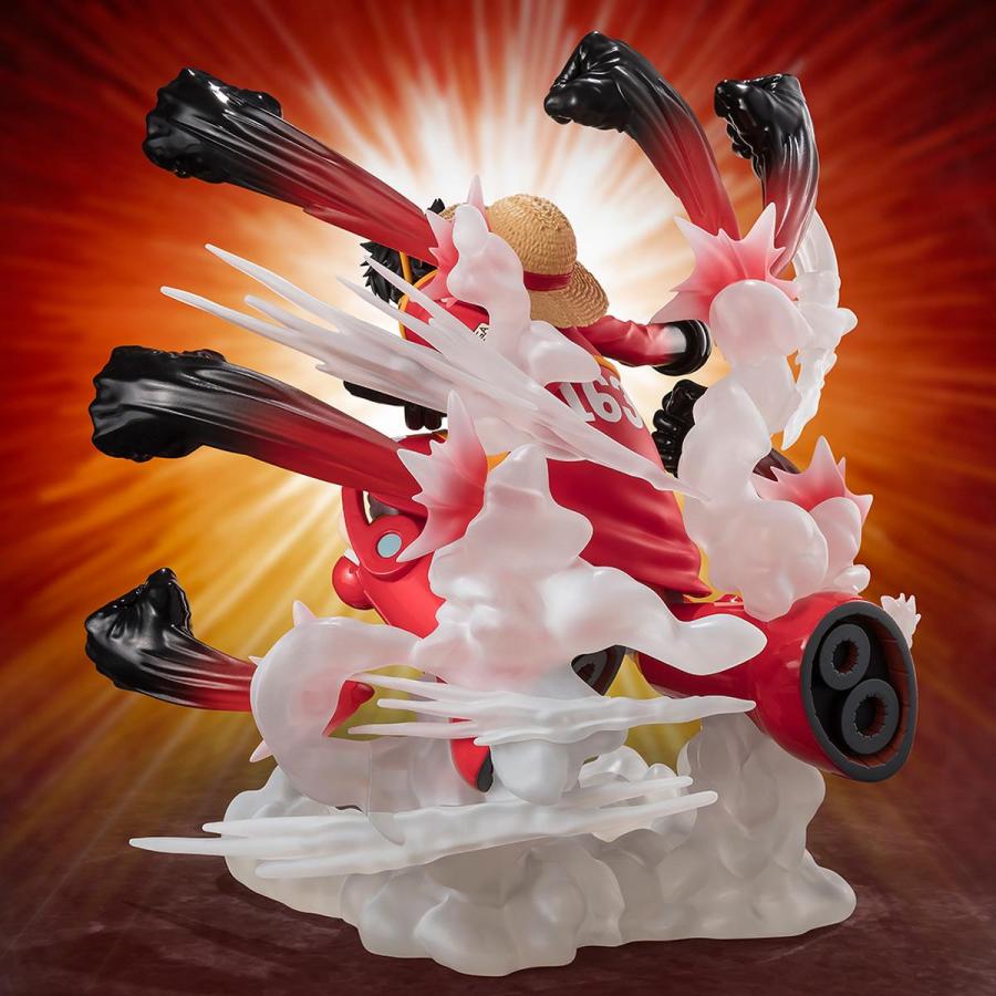 One Piece - Luffy Gum-Gum Hawk Gatling - Statuette Tamashii Nation