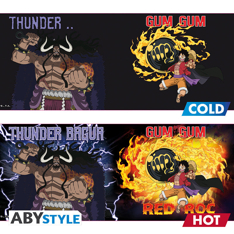 One Piece - Luffy VS Kaido - Mug Thermo-réactif Abystyle
