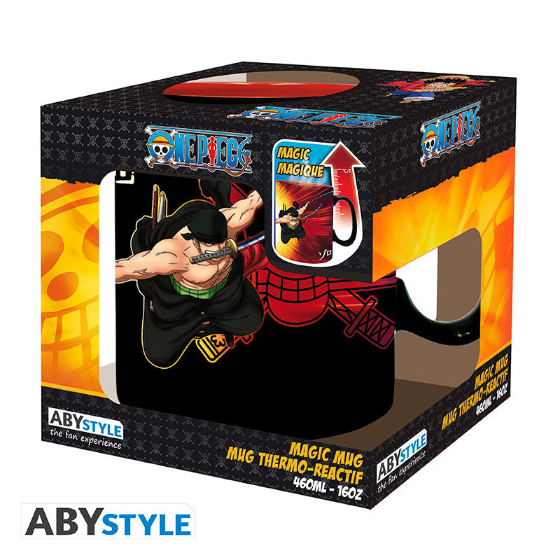 One Piece - Zoro & Sanji - Mug Thermo-réactif Abystyle