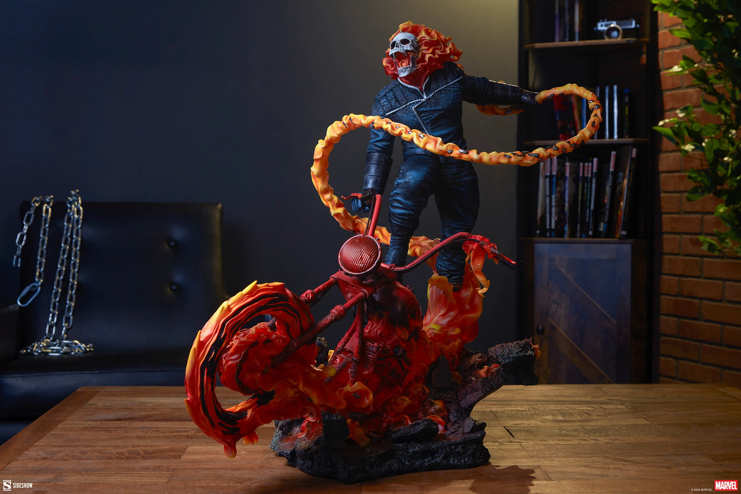 022026 - Marvel - Ghost Rider (Variante Classique) - Statuette Sideshow