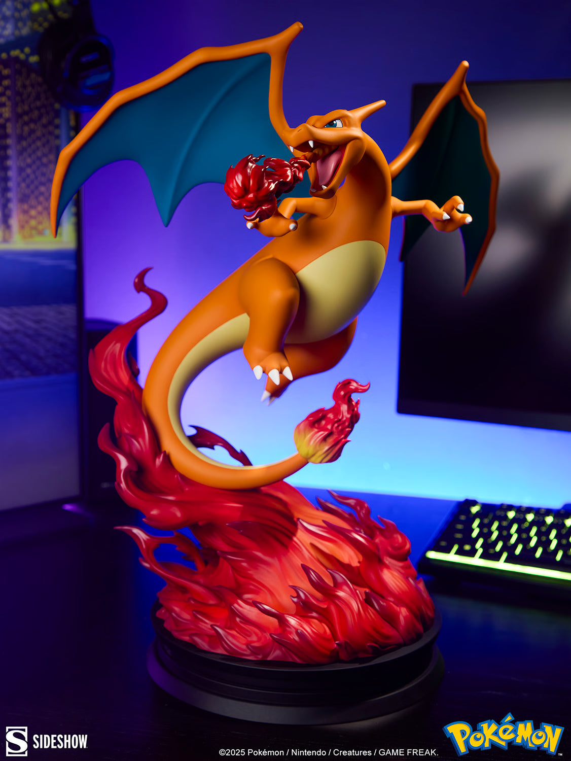 082026 - Pokémon - Dracaufeu - Statuette Sideshow