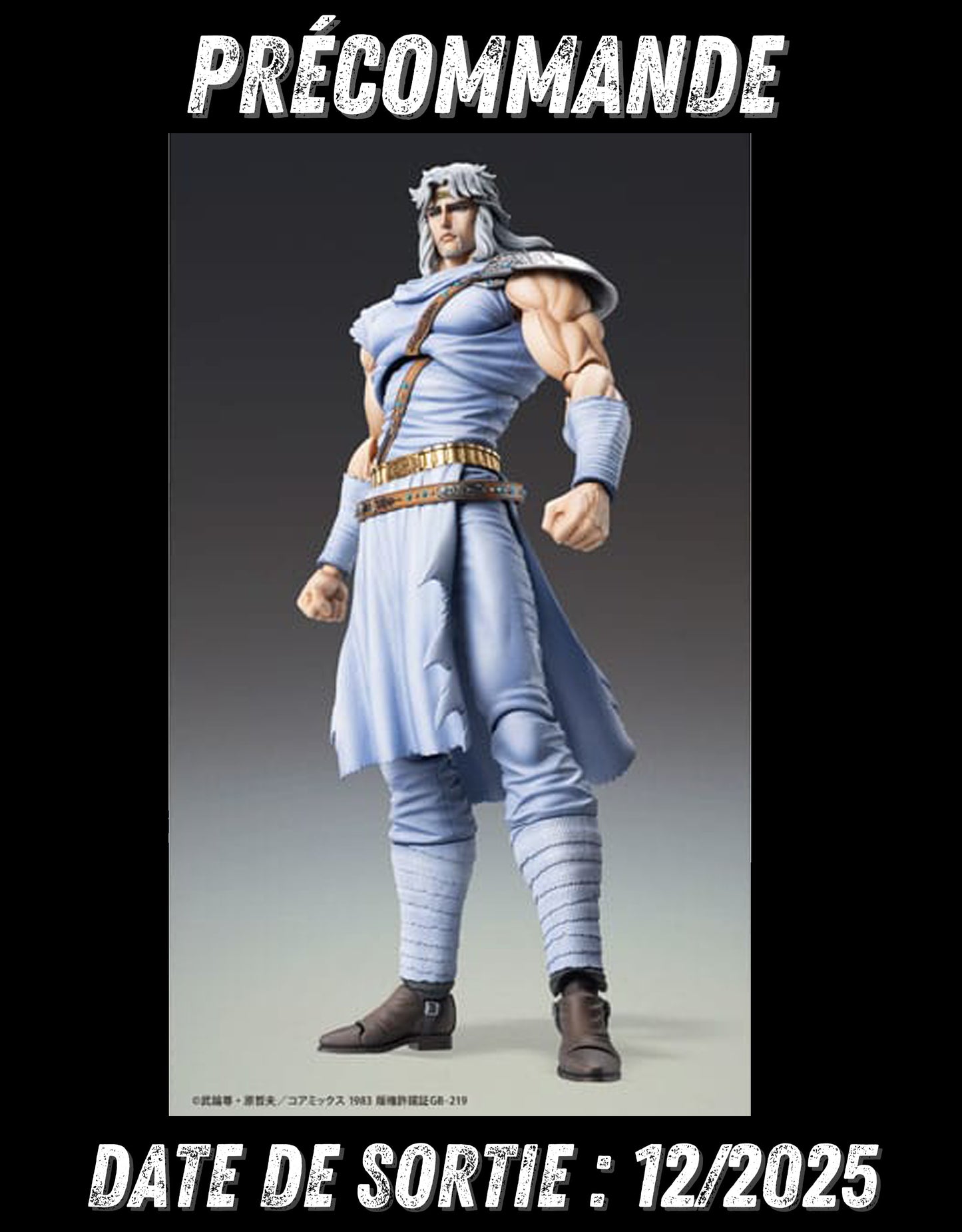 122025 - Hokuto No Ken Fist of the North Star - Chozokado Toki - Figurine Articulée Medicos Entertainment