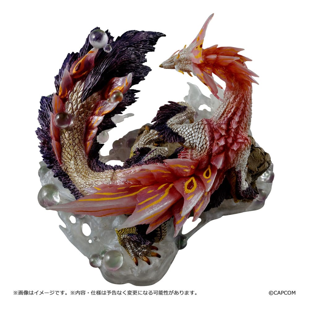 112025 - Monster Hunter Rise - Mizutsune - Statuette Capcom