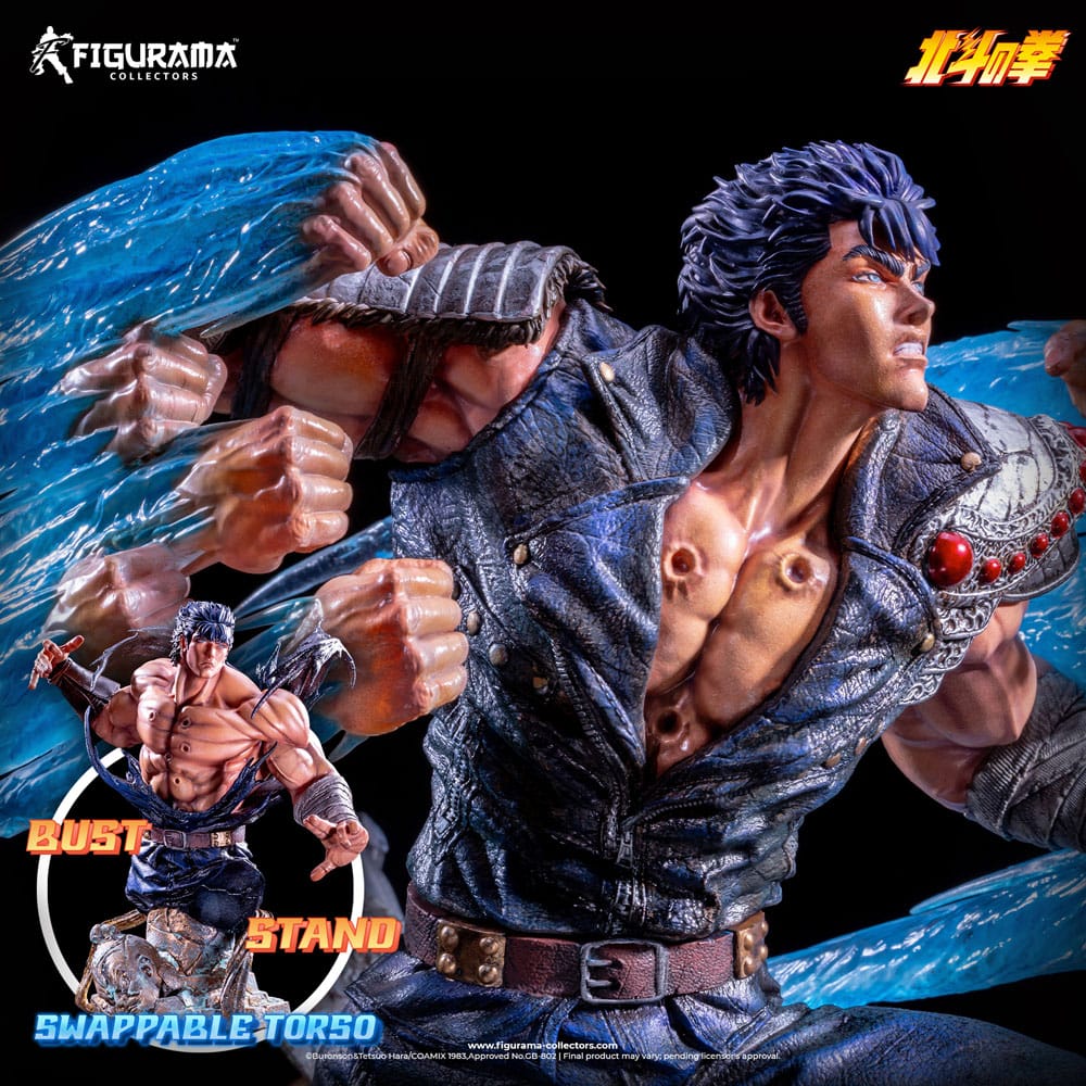 022026 - Fist of the North Star statuette Elite Exclusive 1/6 Kenshiro vs Raoh