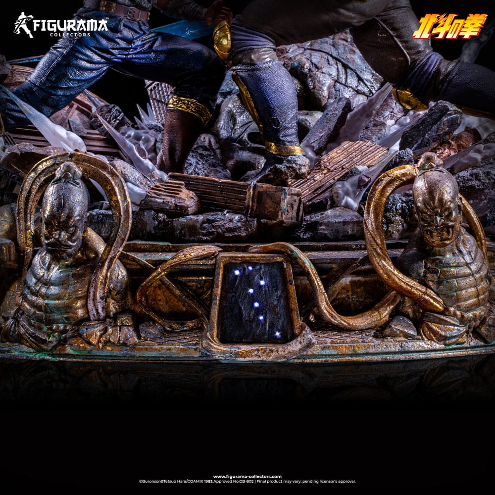 022026 - Fist of the North Star statuette Elite Exclusive 1/6 Kenshiro vs Raoh