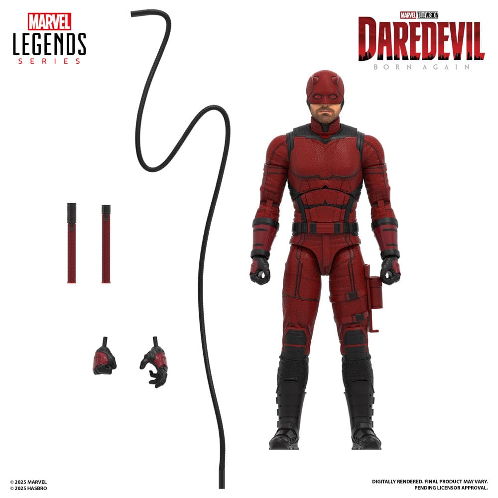 122025 - Daredevil: Born Again - Daredevil - Figurine Articulée Hasbro