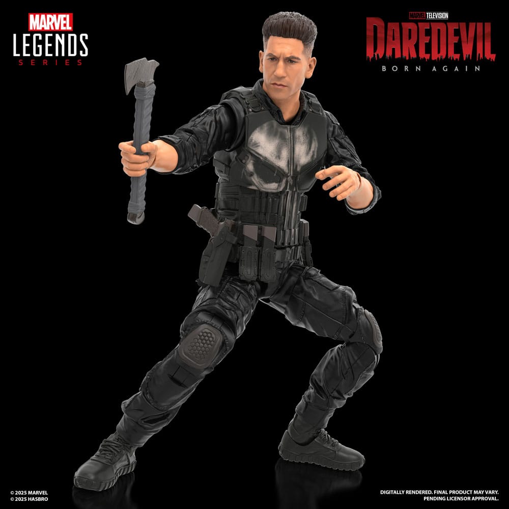 122025 - Daredevil: Born Again - Punisher - Figurine Articulée Hasbro