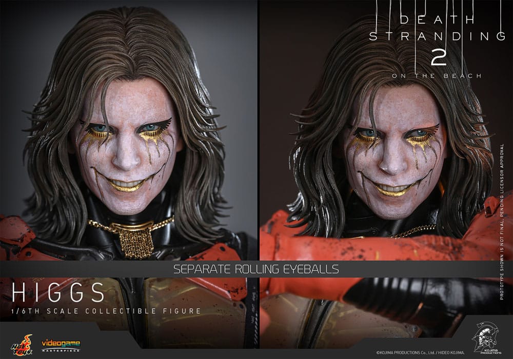 022027 - Death Stranding 2: On the Beach - Higgs - Figurine Articulée Hot Toys