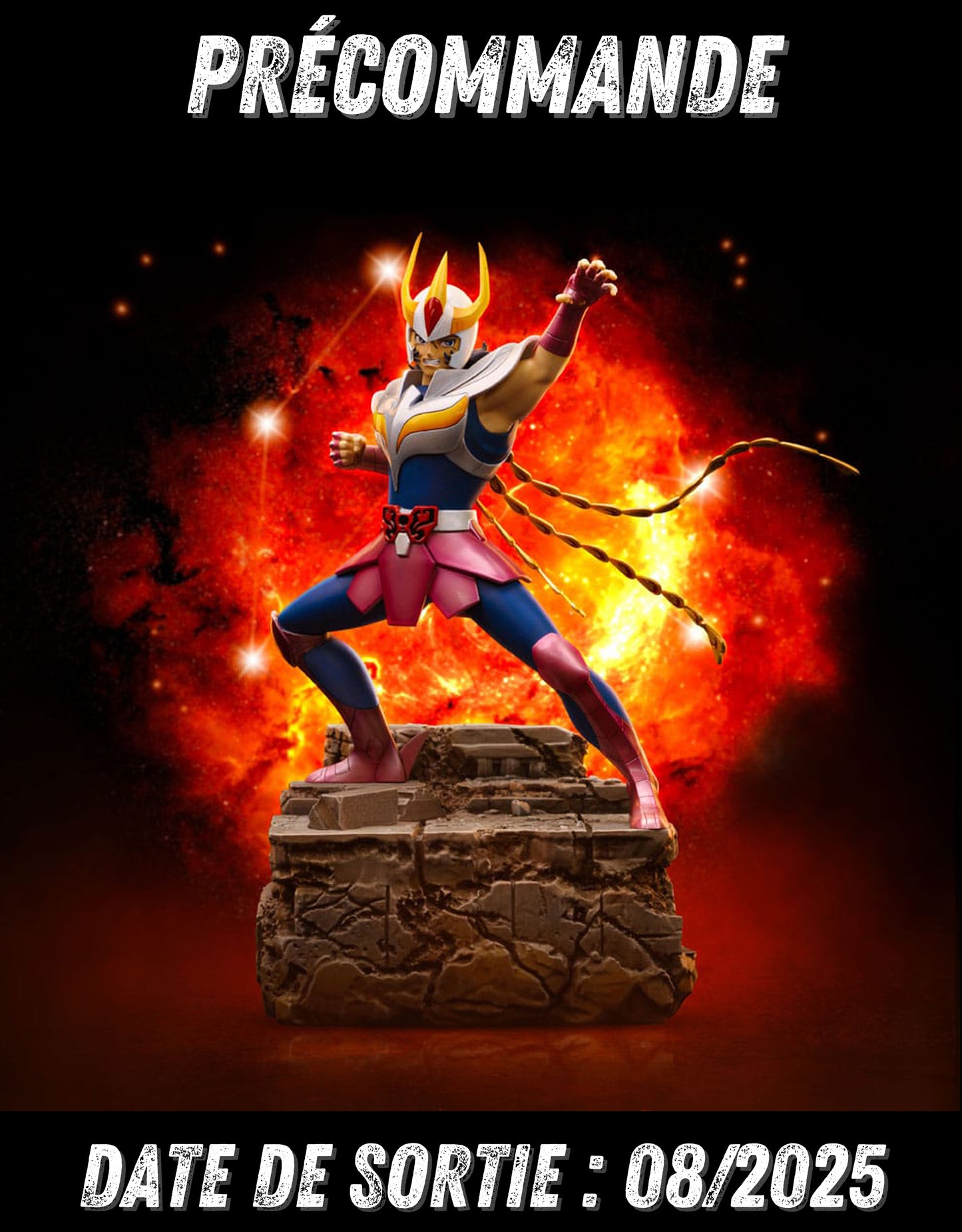 082025 - Saint Seiya - Phoenix Ikki - Statuette Iron Studio