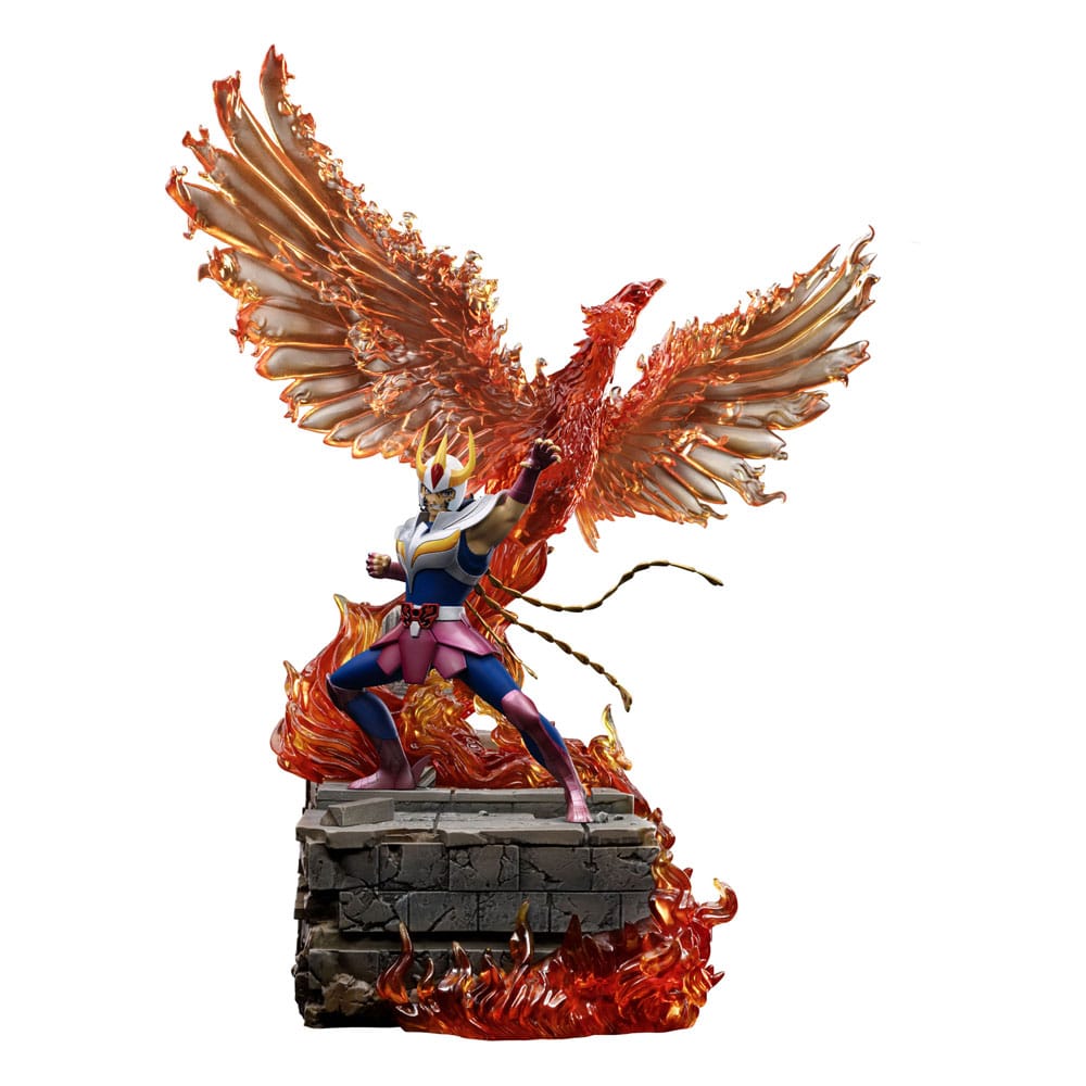 082025 - Saint Seiya - Phoenix Ikki Version Deluxe - Statuette Iron Studio