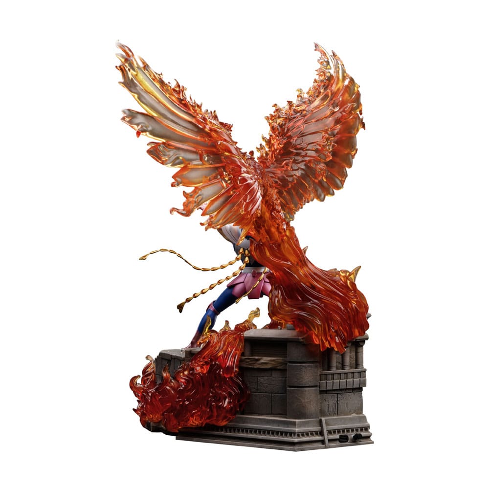 082025 - Saint Seiya - Phoenix Ikki Version Deluxe - Statuette Iron Studio