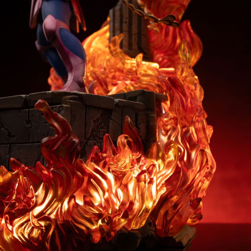 082025 - Saint Seiya - Phoenix Ikki Version Deluxe - Statuette Iron Studio