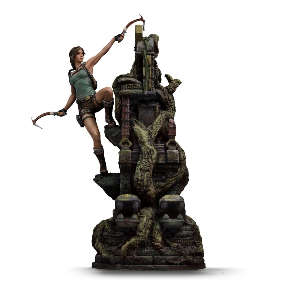112025 - Tomb Raider - Lara Croft - Statuette Iron Studio