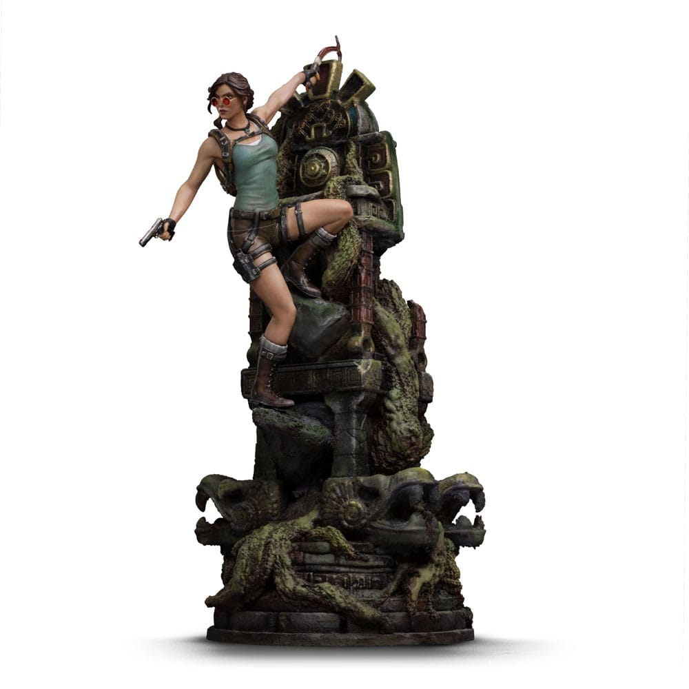 112025 - Tomb Raider - Lara Croft - Statuette Iron Studio
