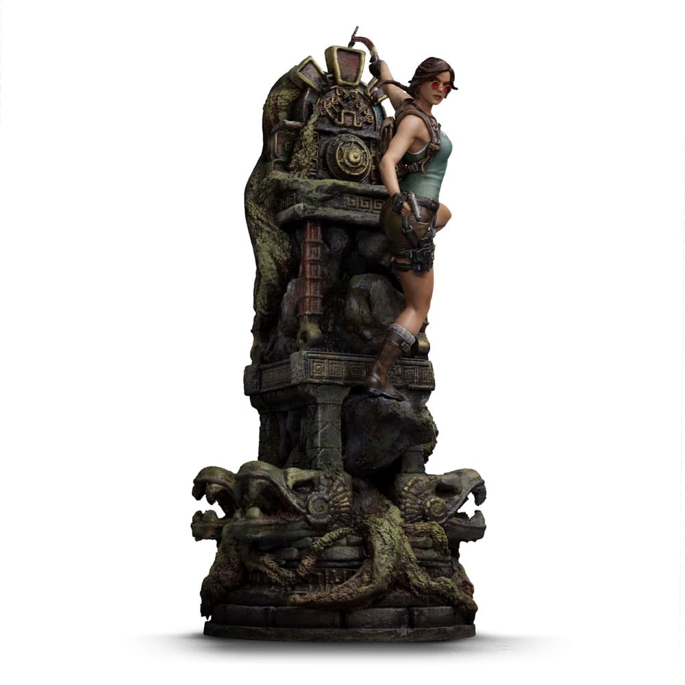 112025 - Tomb Raider - Lara Croft - Statuette Iron Studio