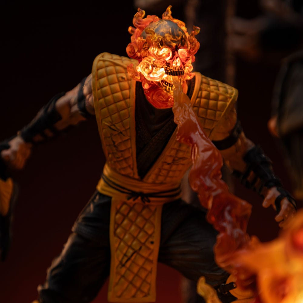 032026 - Mortal Kombat - Scorpion Fatality - Statuette Iron Studio 1/10
