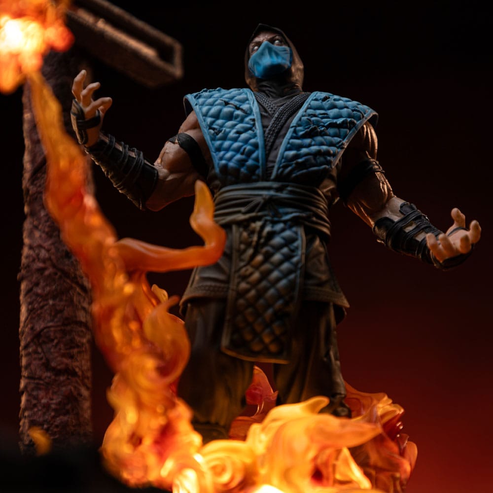 032026 - Mortal Kombat - Scorpion Fatality - Statuette Iron Studio 1/10