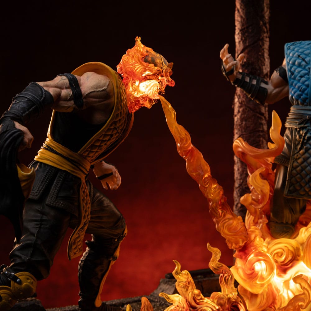 032026 - Mortal Kombat - Scorpion Fatality - Statuette Iron Studio 1/10