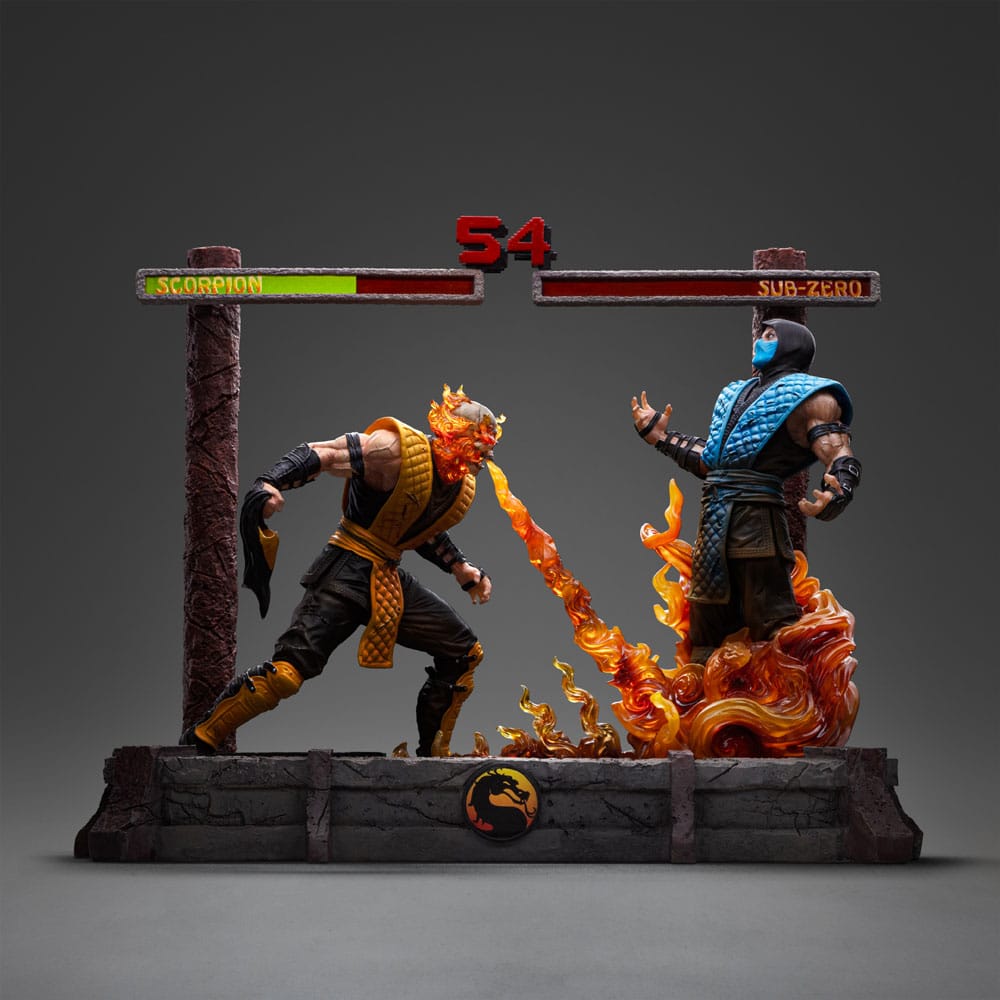 032026 - Mortal Kombat - Scorpion Fatality - Statuette Iron Studio 1/10