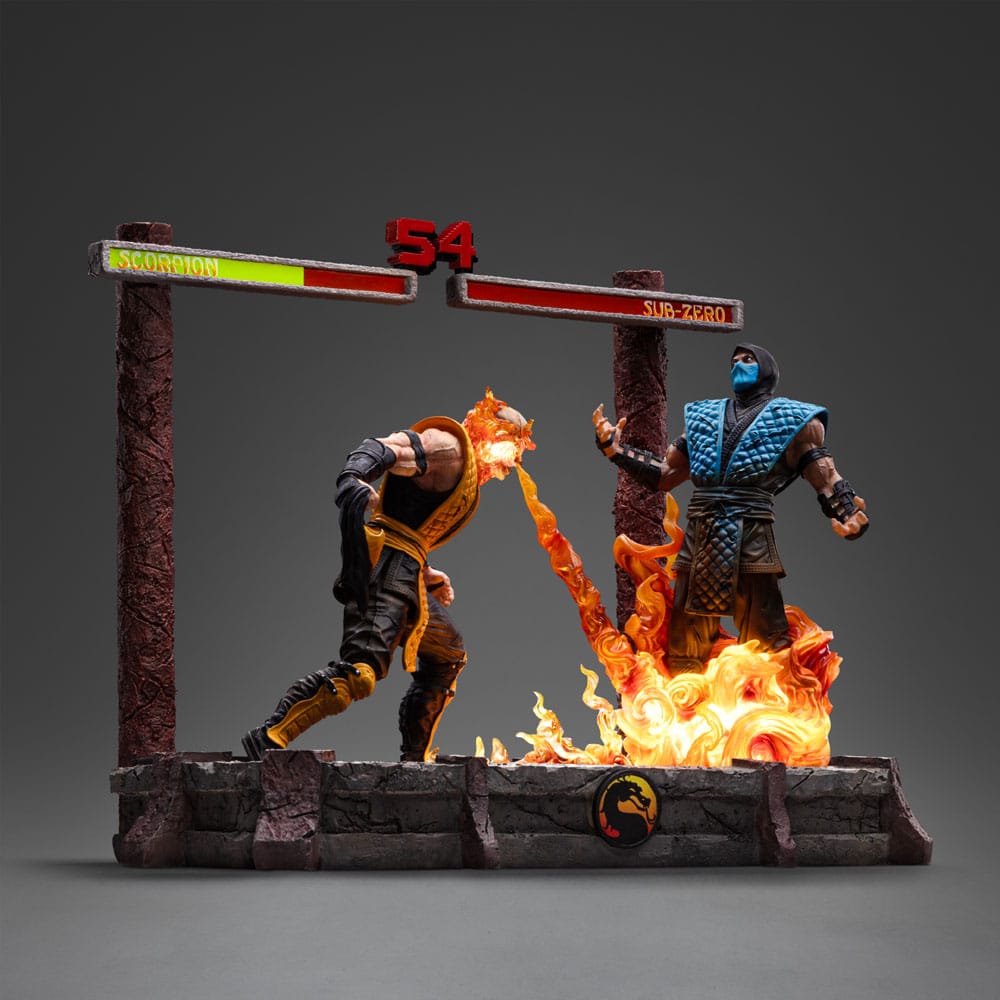 032026 - Mortal Kombat - Scorpion Fatality - Statuette Iron Studio 1/10