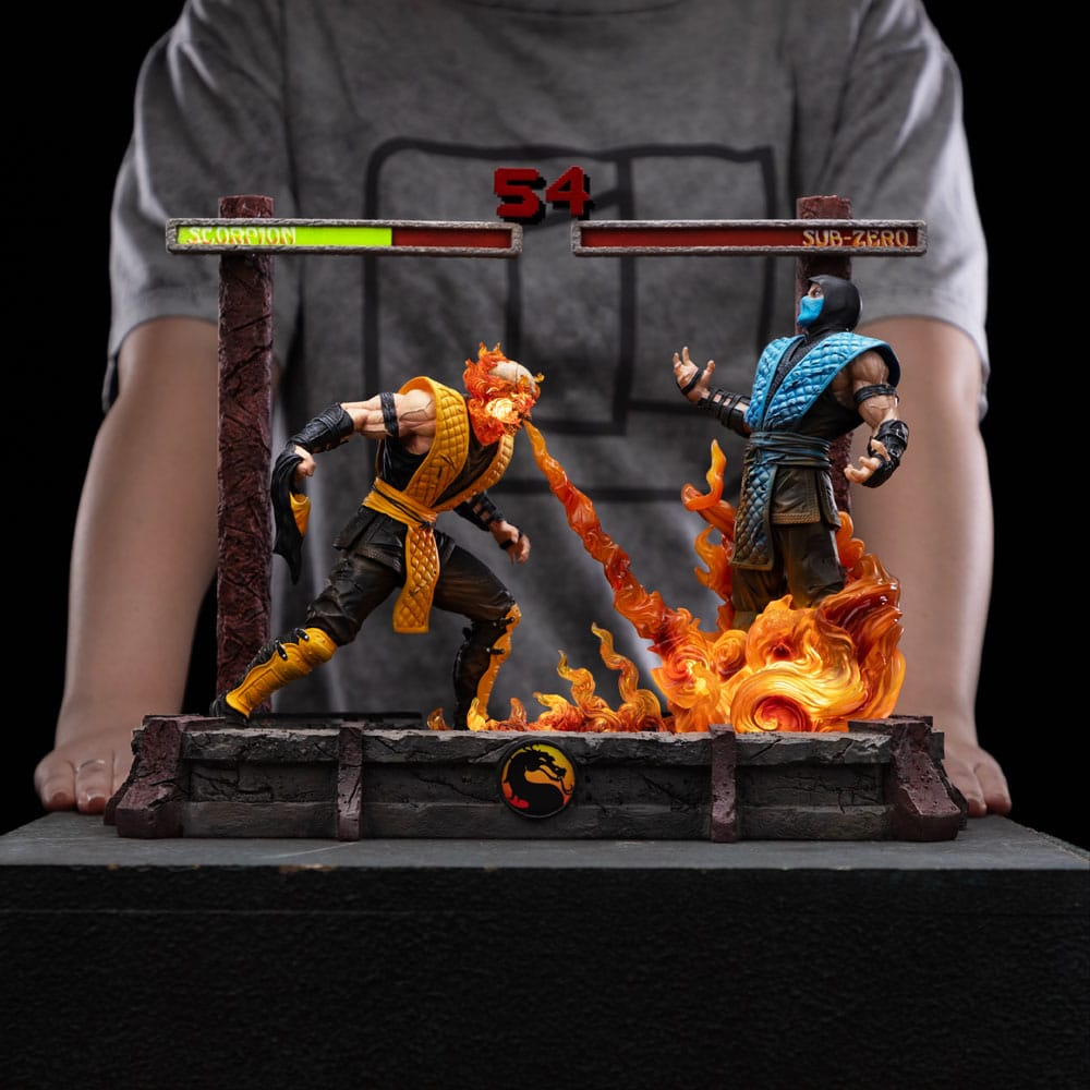 032026 - Mortal Kombat - Scorpion Fatality - Statuette Iron Studio 1/10