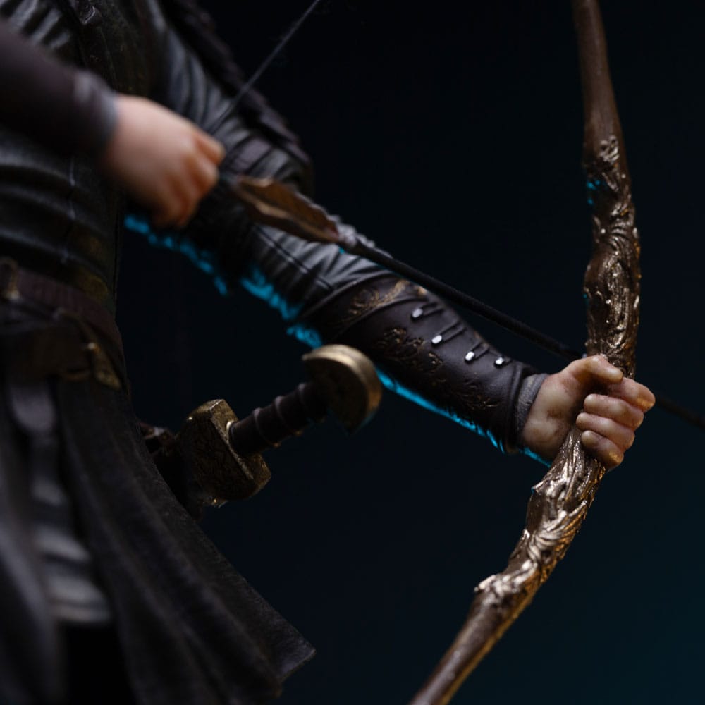 112025 - Le Seigneur des Anneaux - Legolas Unleashed - Statuette Iron Studio 1/10