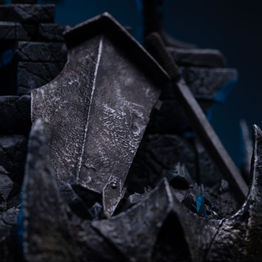 112025 - Le Seigneur des Anneaux - Legolas Unleashed - Statuette Iron Studio 1/10