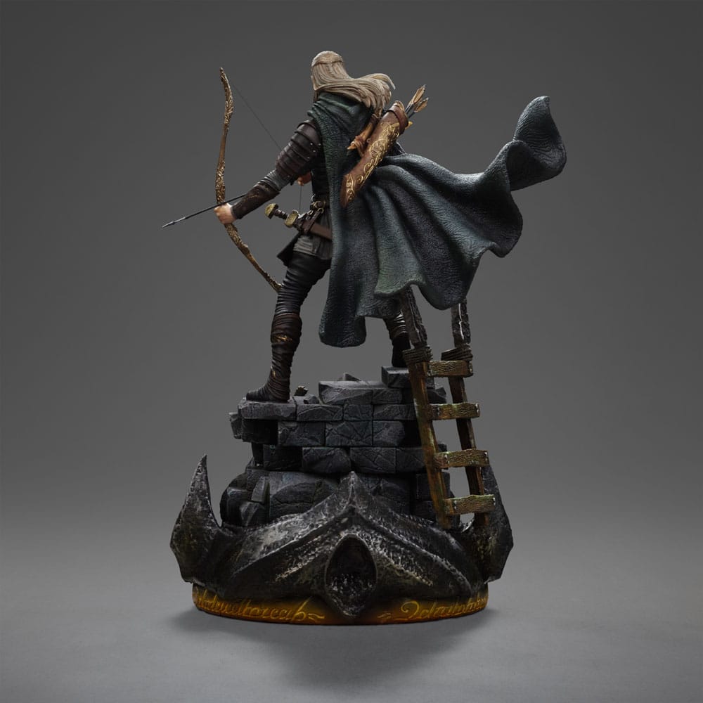 112025 - Le Seigneur des Anneaux - Legolas Unleashed - Statuette Iron Studio 1/10
