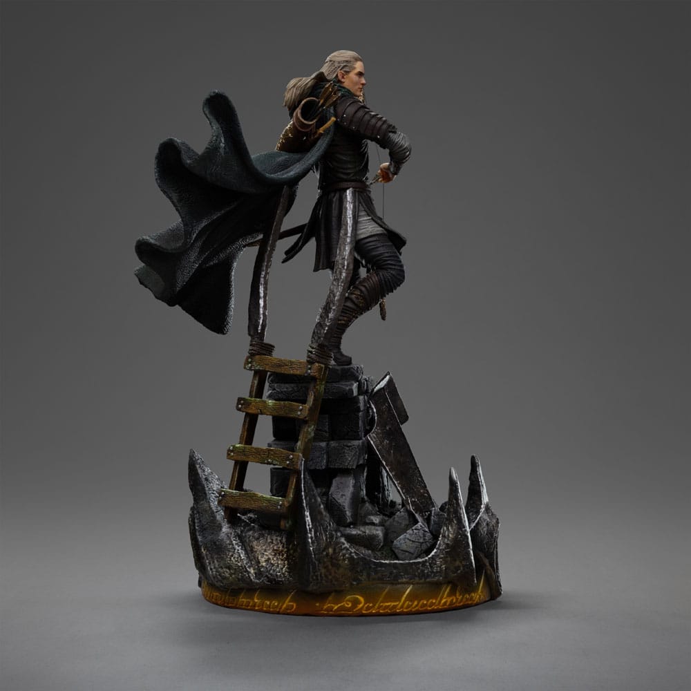 112025 - Le Seigneur des Anneaux - Legolas Unleashed - Statuette Iron Studio 1/10