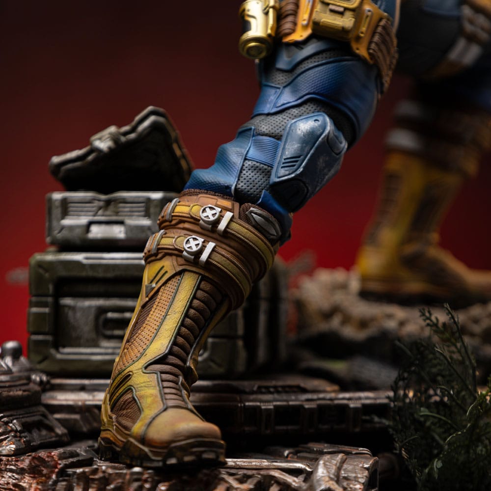 112025 - Marvel - Cyclops - Statuette Iron Studio