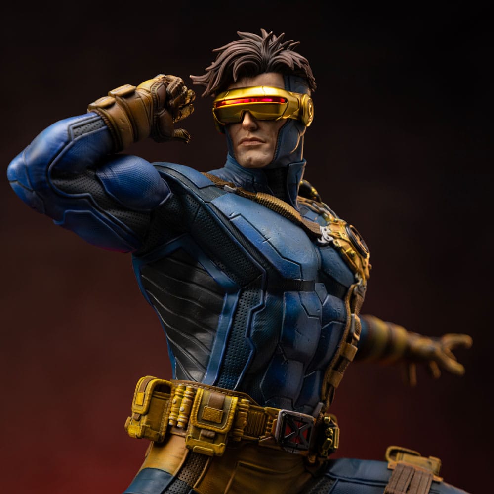 112025 - Marvel - Cyclops - Statuette Iron Studio