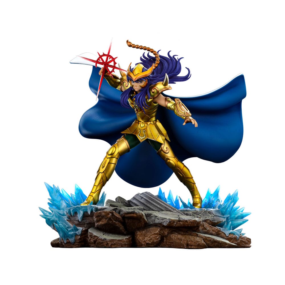 112025 - Saint Seiya - Scorpio Milo - Statuette Iron Studio