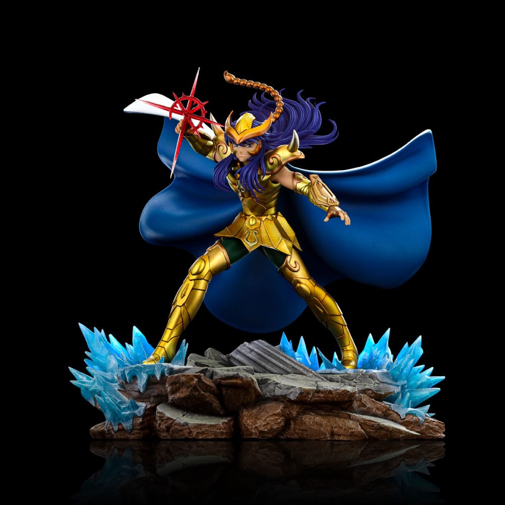 112025 - Saint Seiya - Scorpio Milo - Statuette Iron Studio