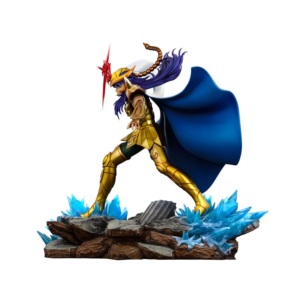 112025 - Saint Seiya - Scorpio Milo - Statuette Iron Studio